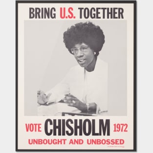 Shirley Chisholm presidential campaign poster, Black History, Black Woman Posters and Art